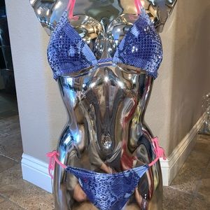 NWT PLAYBOY🐰 BLUE & PINK BIKINI